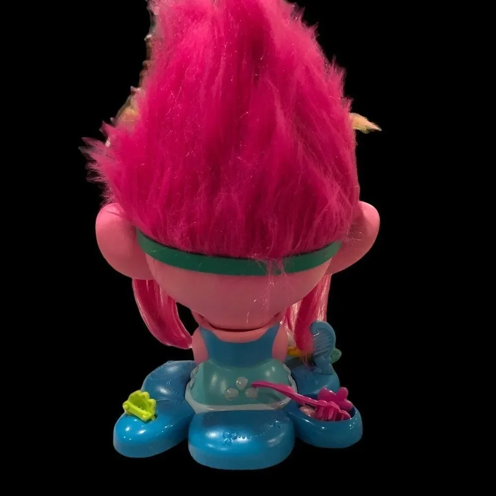 Dreamworks Trolls Poppy Style Head with hair accessories‎